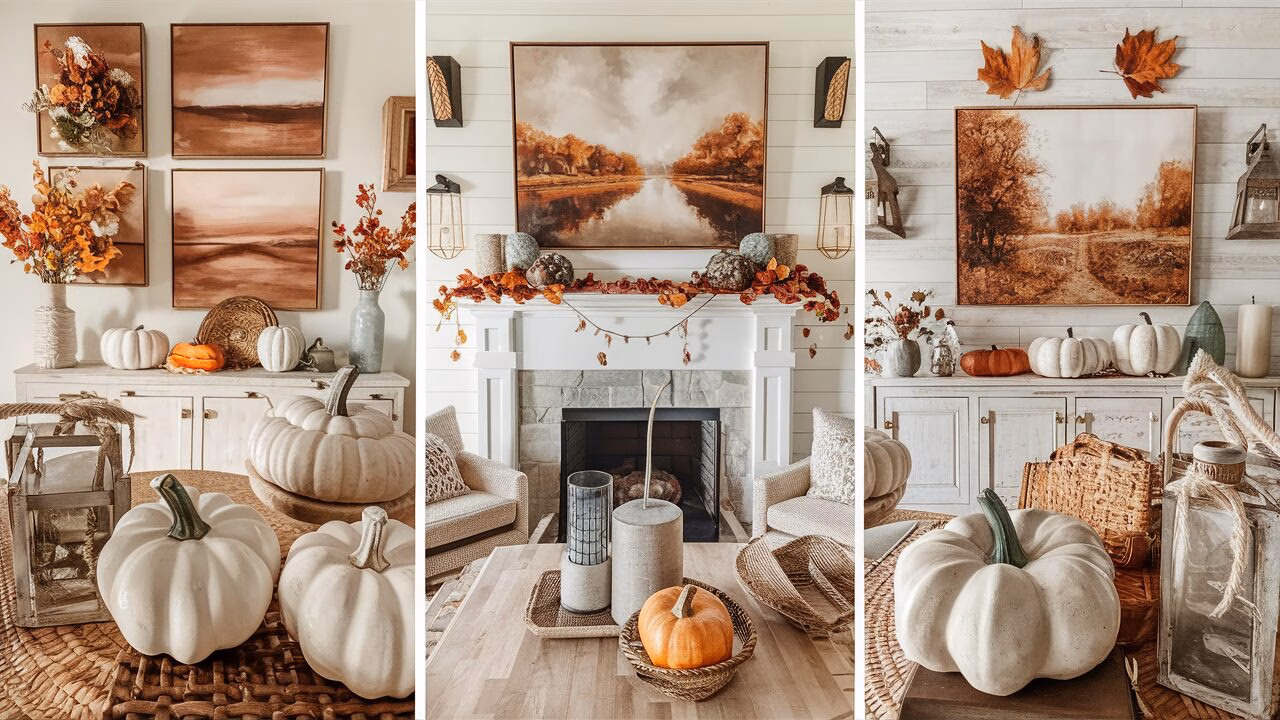 🍂NEW!🍂 2024 Fall Living Room Decor Ideas You'll Love !