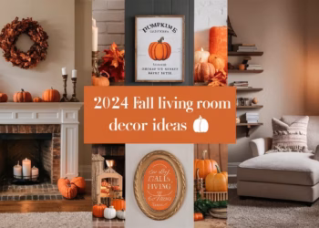 🍂NEW!🍂 2024 Fall Living Room Decor Ideas You'll Love !