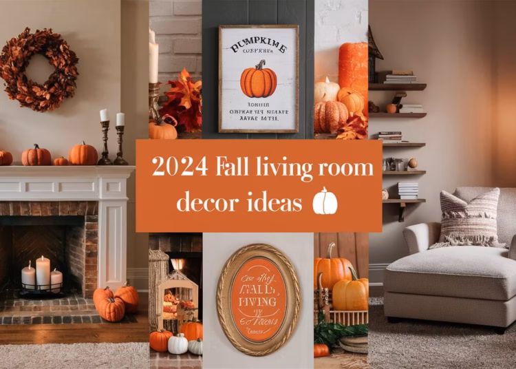 🍂NEW!🍂 2024 Fall Living Room Decor Ideas You'll Love !