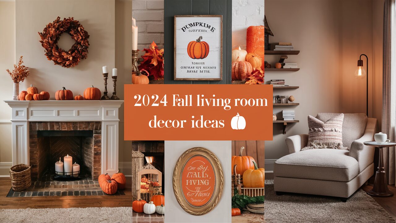 🍂NEW!🍂 2024 Fall Living Room Decor Ideas You'll Love !