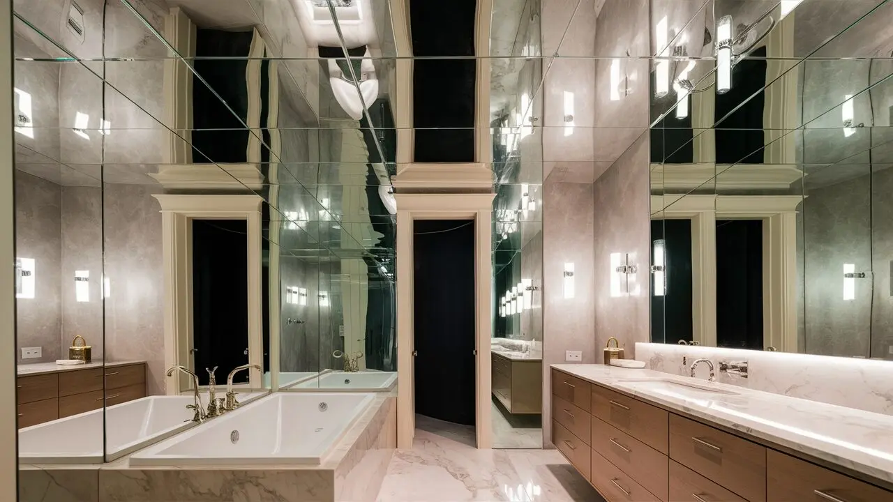 Mirrored ceilings design