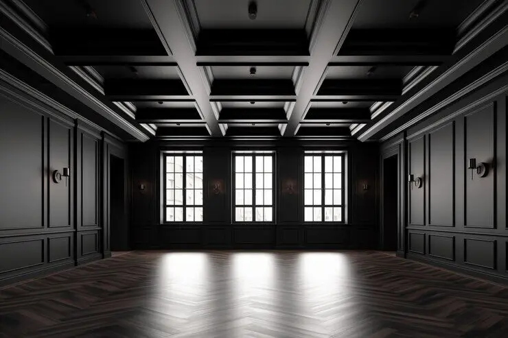  black ceiling 