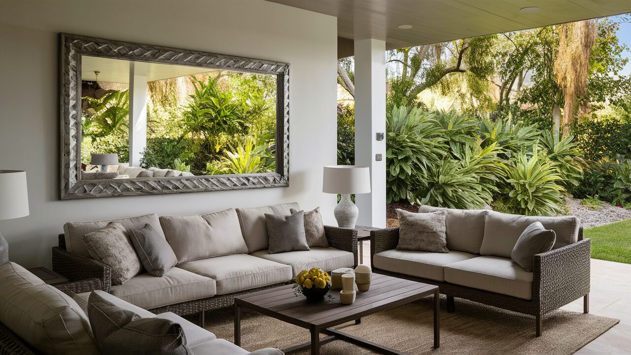outdoor living room
