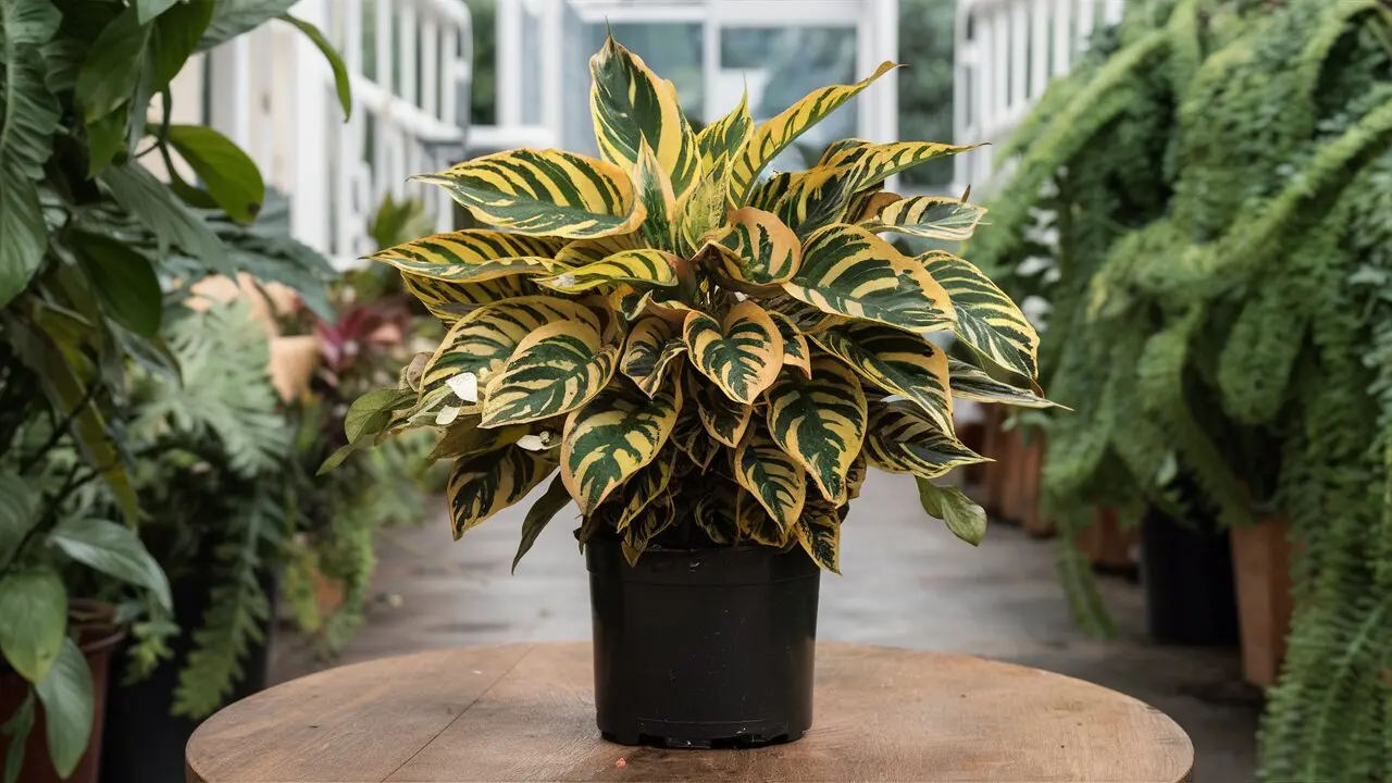 How To Care Ctenanthe Golden Mosaic (ctenanthe lubbersiana care) 4 ctenanthe golden mosaic care