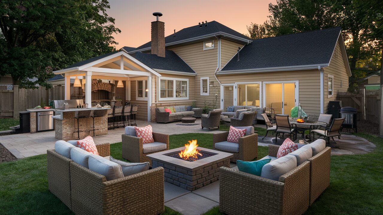 Outdoor Living Rooms