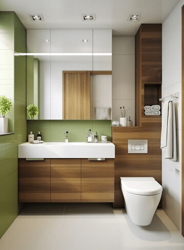 nature-inspired bathroom