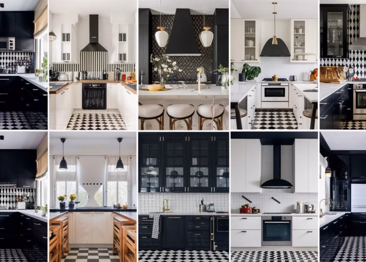 Amazing 15+ Ideas for a Chic Black and White Kitchen