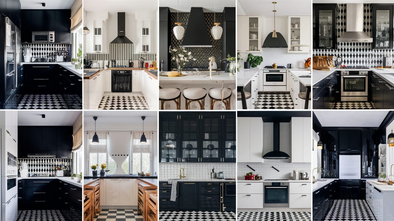 Amazing 15+ Ideas for a Chic Black and White Kitchen