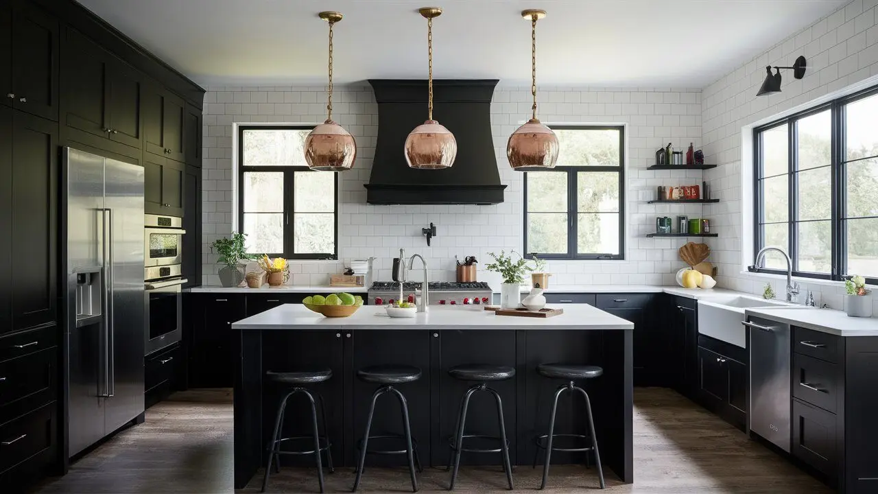 Amazing Ideas For A Chic Black And White Kitchen 17 Amazing Ideas For A Chic Black And White Kitchen