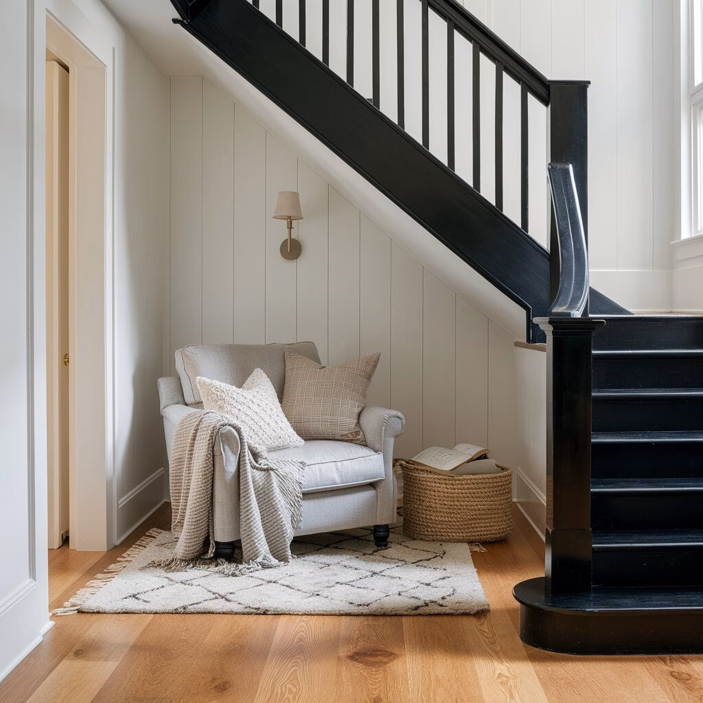 Corner Stair | reading nook