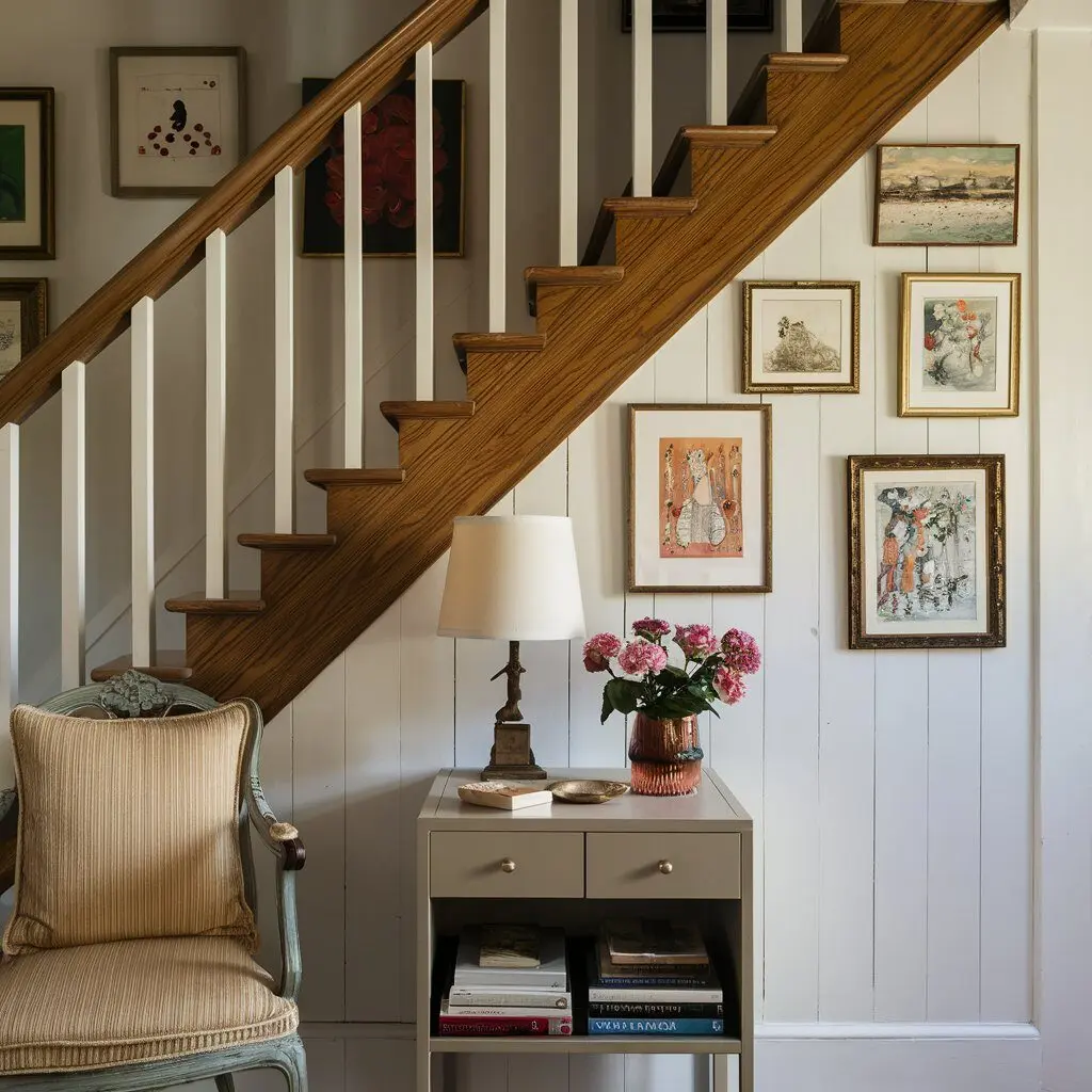 The Best 15+ Ideas For Staircase Wall Corner 14 Entrance and Stairs Makeover