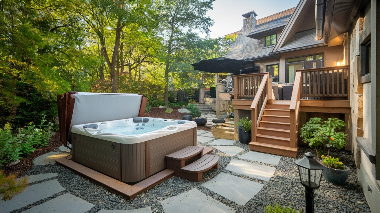a-backyard-with-a-hot-tub