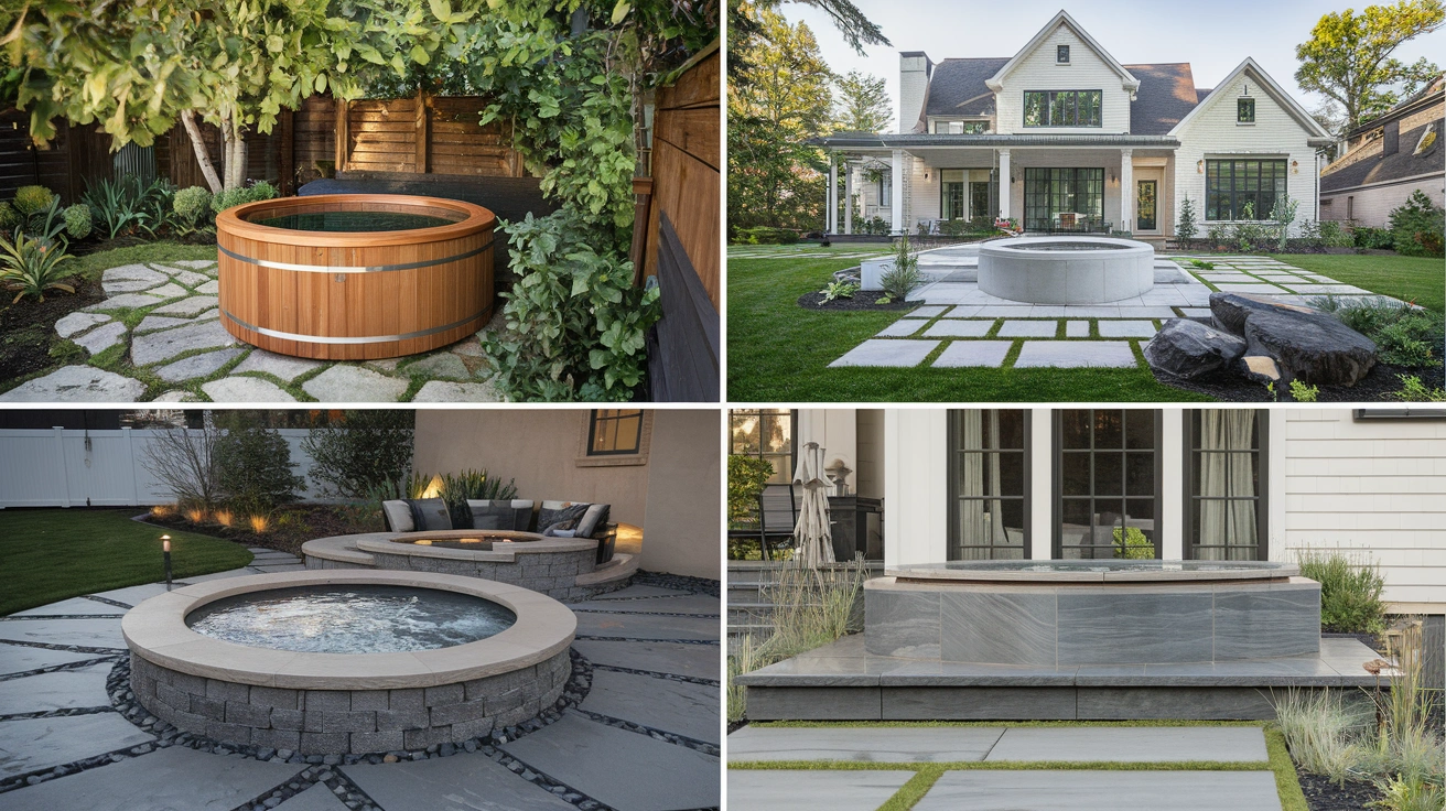 Backyard Hot Tub Landscaping Ideas