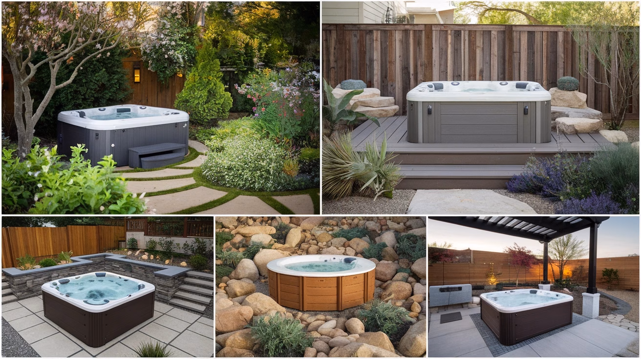 Amazing Backyard Hot Tub Landscaping Ideas To Try This Year