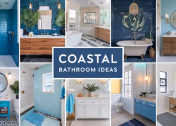 A 15+ Beautiful Coastal Bathroom Ideas You'll Love! 16 A 10 Beautiful Coastal Bathroom Ideas