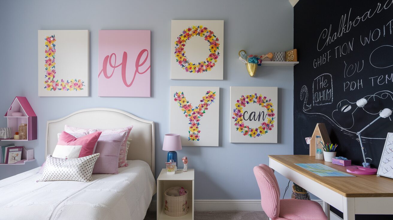 Girl Bedroom DIY decor ideas