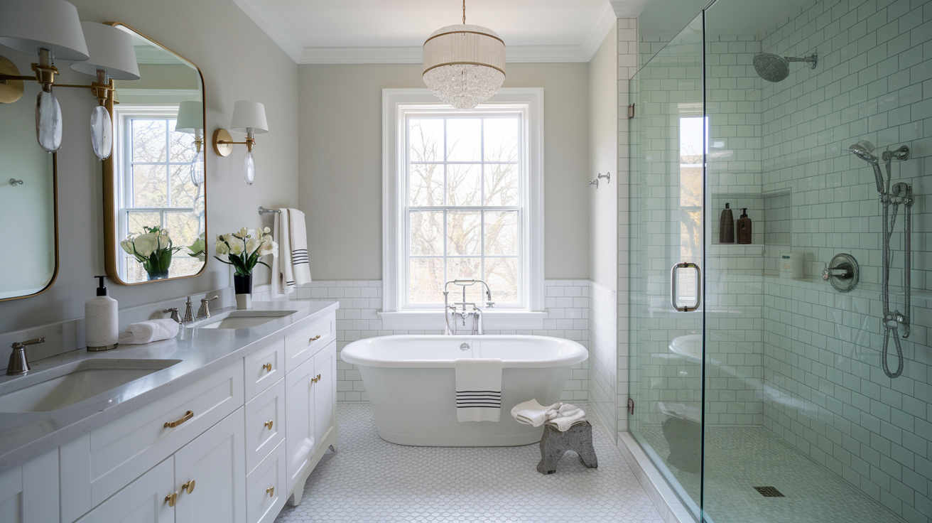 minimalist Guest Bathroom