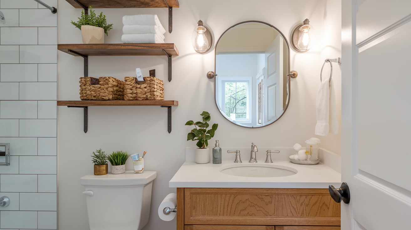 small bathroom Storage
