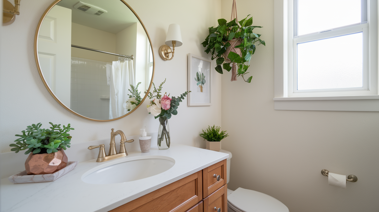 bathroom plants 