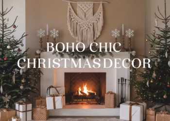 2024 Unique Boho Chic Christmas Decor Ideas | Everything You Need