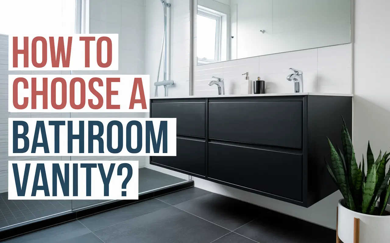 How to Choose a Bathroom Vanity(Step-by-Step)