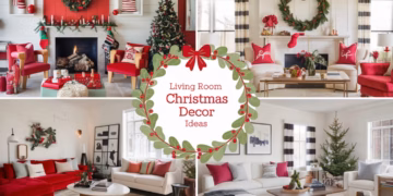 10 Amazing Christmas Living Room Ideas To Get Start Your decorations!!