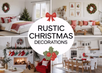 Rustic Christmas Decorations: The Best Ideas to Make Your Space More Festive !!