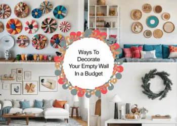 10 WAYS To Decorate Your Empty Wall In A Budget!!