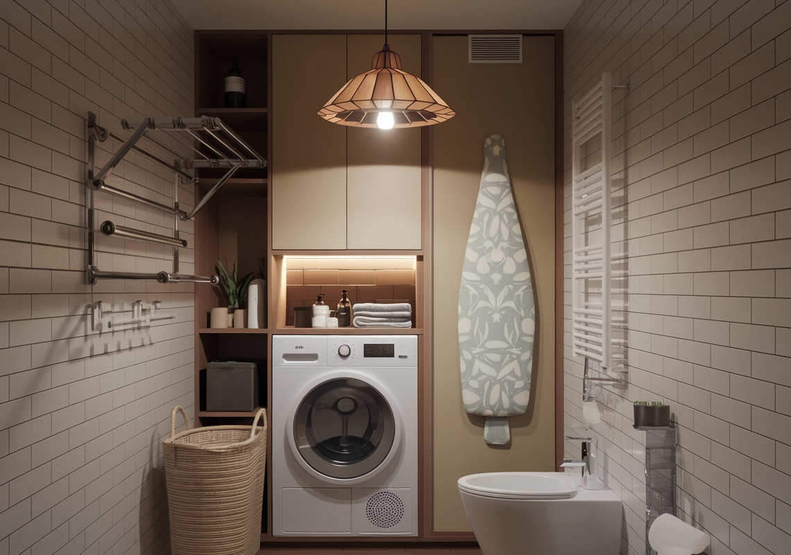 bathroom laundry hamper

