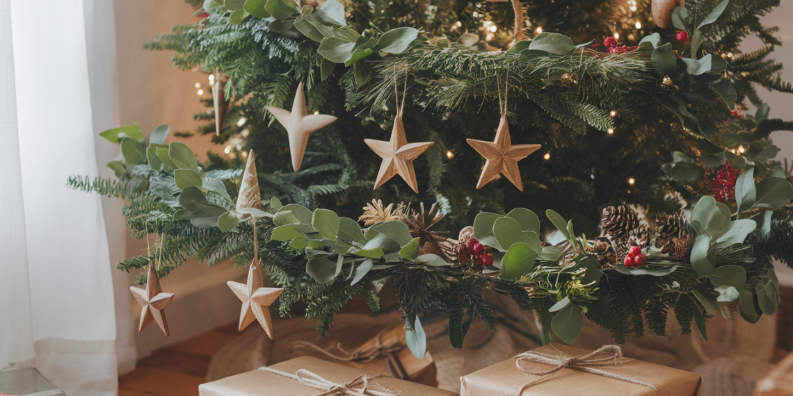 Farmhouse Christmas tree Decor
