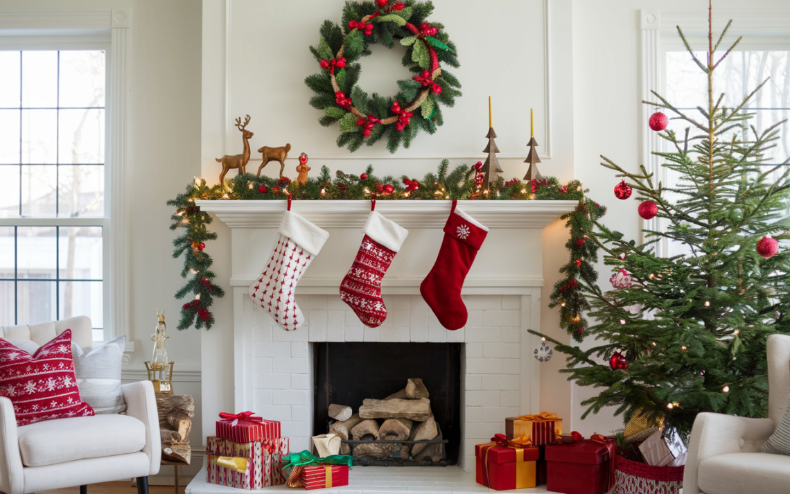 Living Room Christmas decor ideas