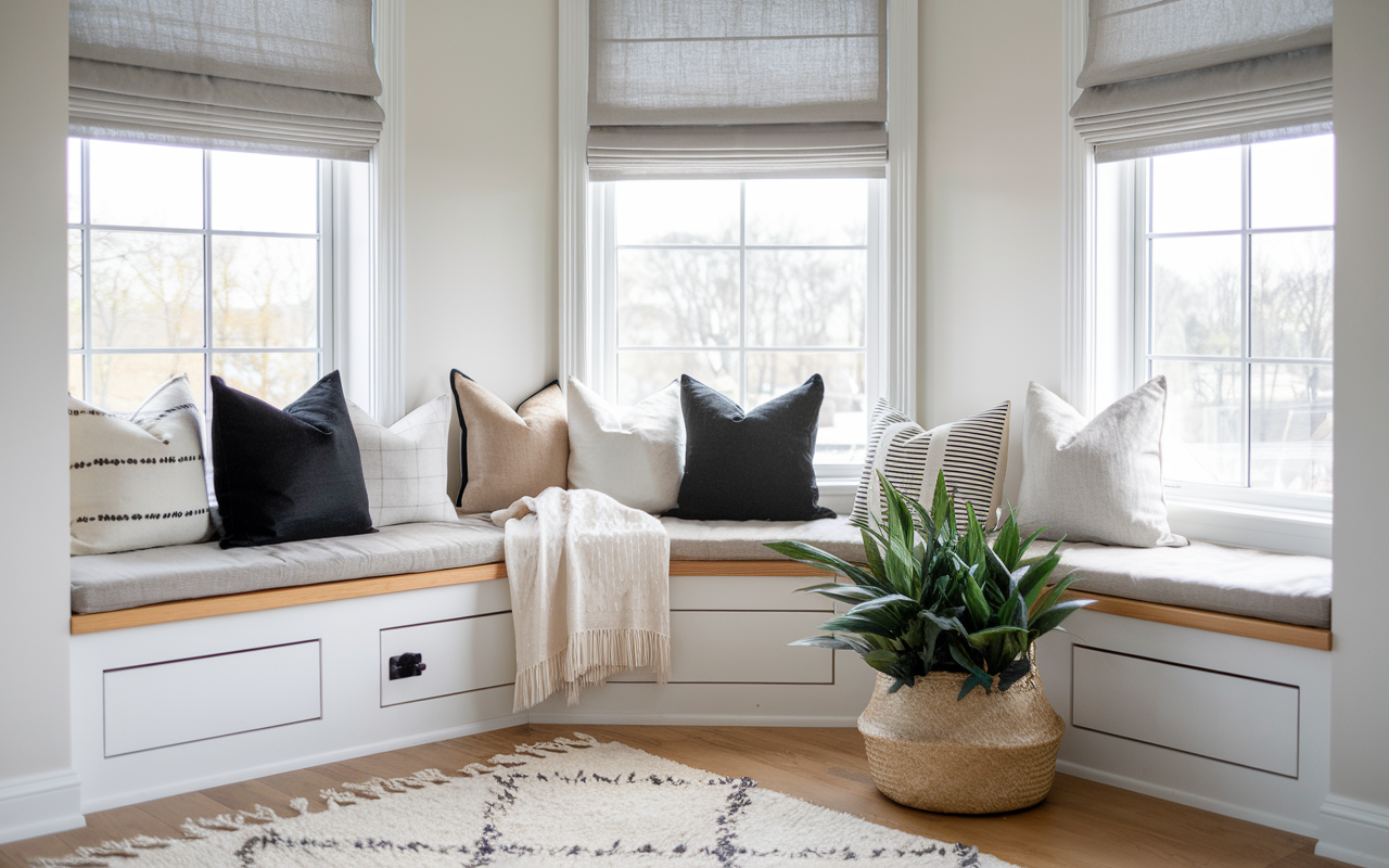 Built-In Storage Benches