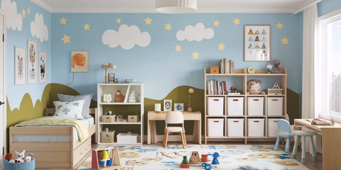 How to Create a Toddler Bedroom & Playroom in One: Smart Ideas!