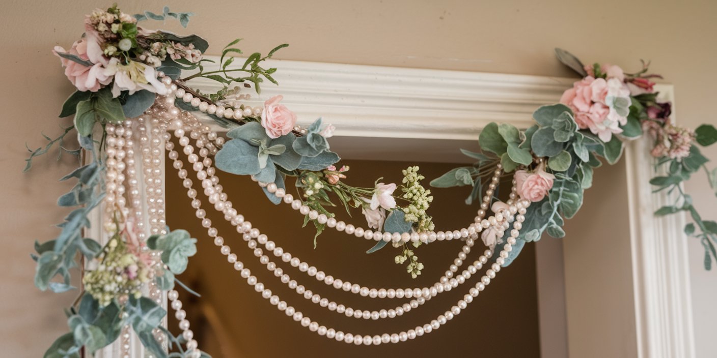 🌸 20+ Adorable Valentine Door Decorations Ideas🌸 22 Antique Mirror with Calligraphy