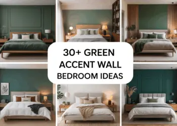 Green Accent Wall Bedroom Ideas for a Welcoming and Relaxation Space