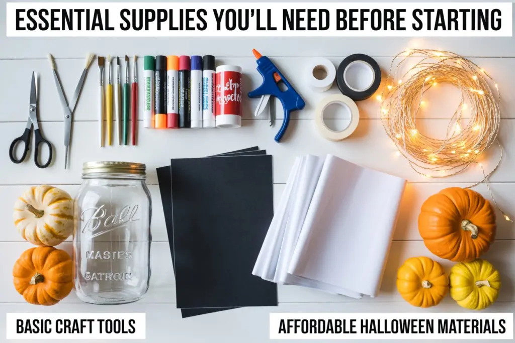 30 Easy DIY Halloween Decorations That Anyone Can Do 3 Affordable Halloween Materials