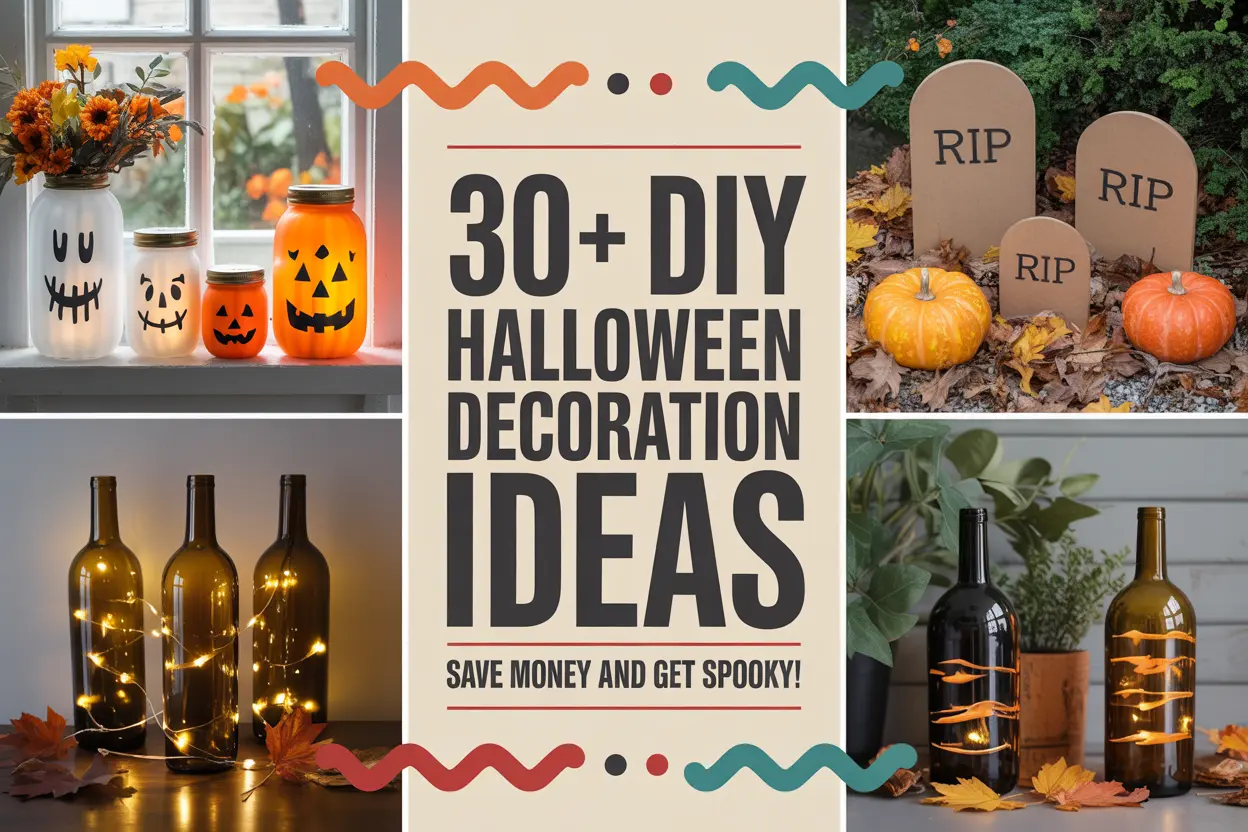 30 Easy DIY Halloween Decorations That Anyone Can Do