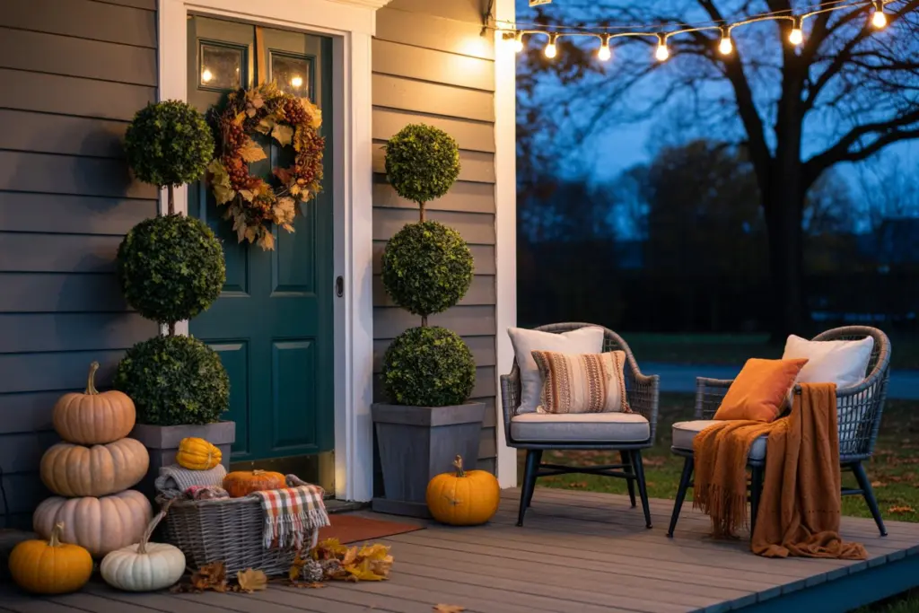 25+ Front Porch Fall Decor Ideas That Make Your Home More Welcoming 24 25+ Front Porch Fall Decor Ideas That Make Your Home More Welcoming