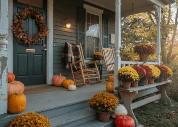 25+ Front Porch Fall Decor Ideas That Make Your Home More Welcoming