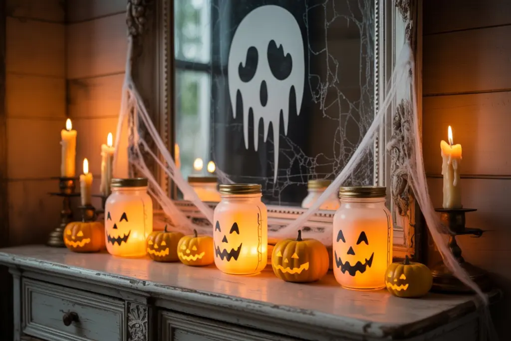 30 Easy DIY Halloween Decorations That Anyone Can Do 26 DIY Haunted Mirror