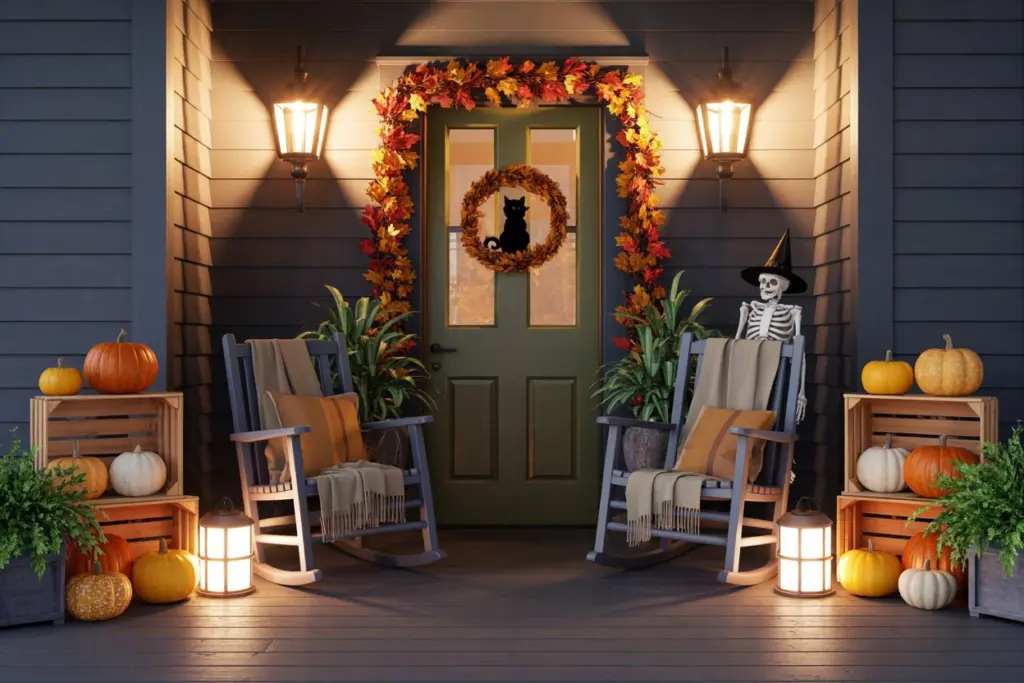 25+ Front Porch Fall Decor Ideas That Make Your Home More Welcoming 21 front porch fall decorating ideas