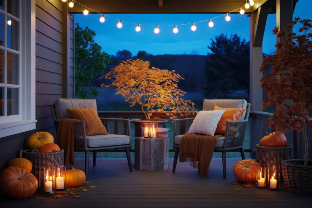 25+ Front Porch Fall Decor Ideas That Make Your Home More Welcoming 23 fall porch decor 2025