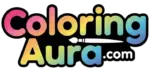 Coloring Aura logo