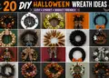 20 DIY Halloween Wreath Ideas