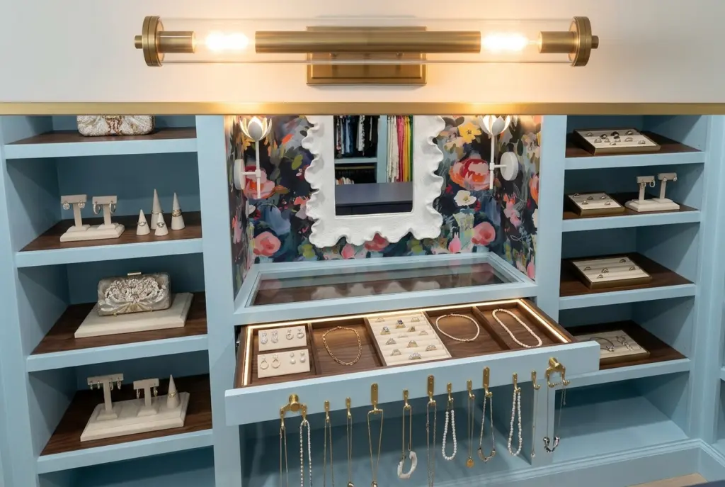  Boutique-Style Jewelry Display Nook 