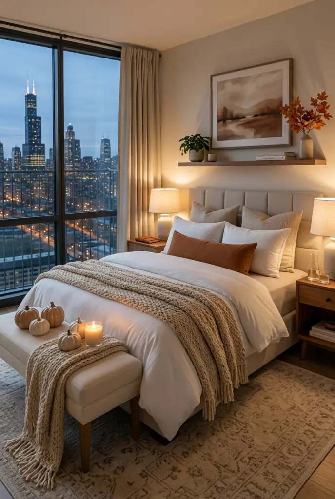 Fall Bedroom Decor Ideas in 2026 24 Cozy Hotel-Inspired Fall Bedroom Decor
