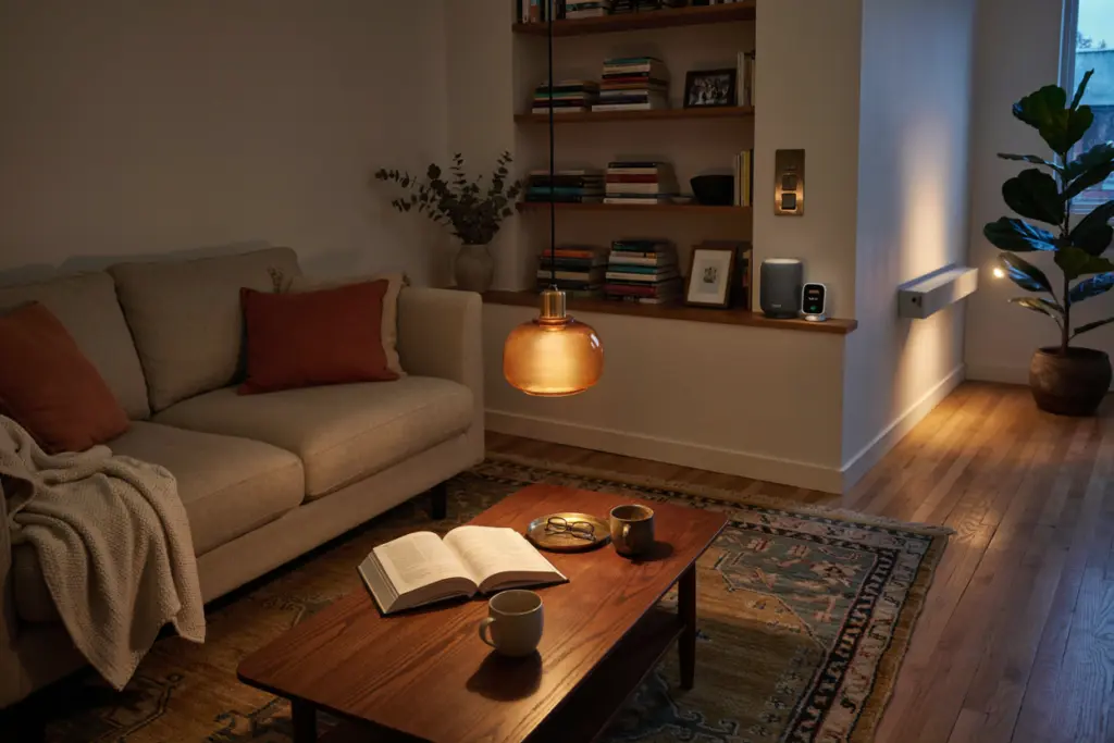 Cozy Living Room Lighting Ideas for Fall 2026 7 Install Dimmable Lighting for Flexible Evenings
