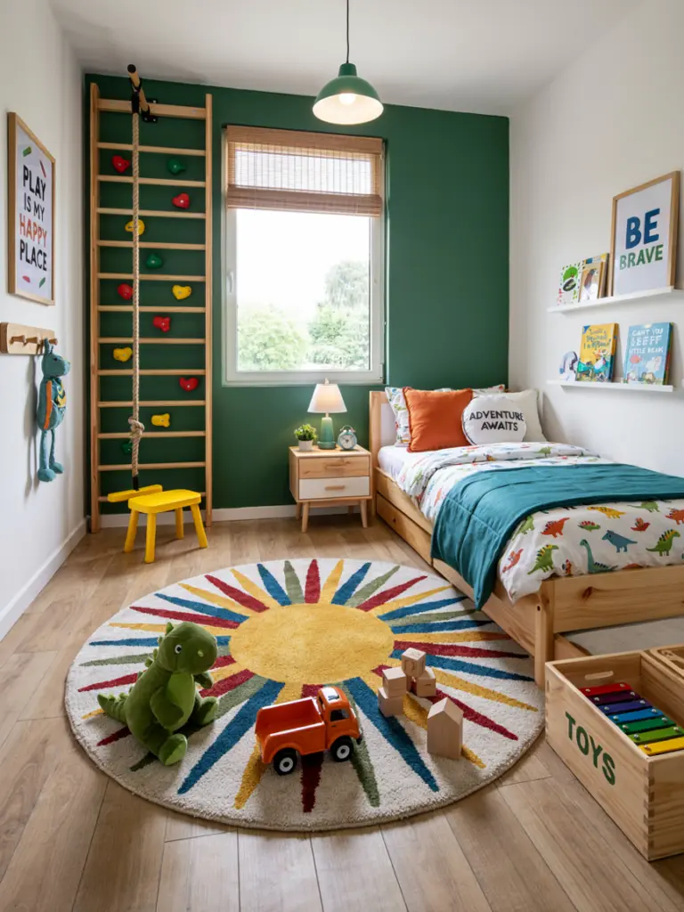 Toddler bedroom Storage 