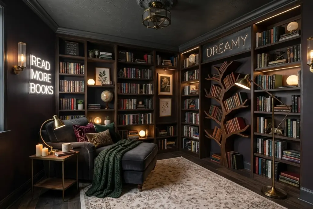 Den Ideas for 2026 Everyone Will Want at Home 5 Moody Library Den ideas