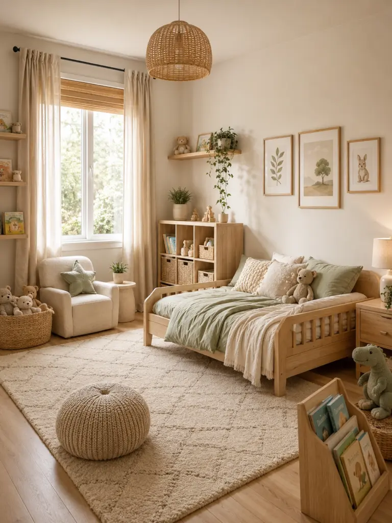 Neutral Toddler Bedroom
